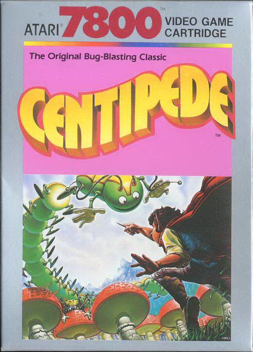 Centipede (Europe) 7800 Game Cover